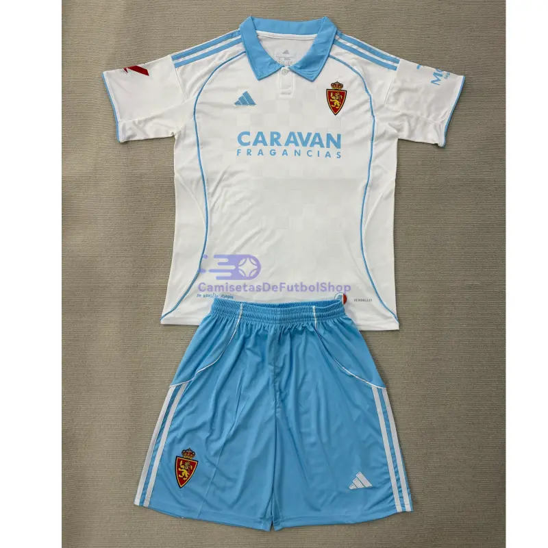 Camiseta Real Zaragoza 2025/2026 1ª Equipación Blanco