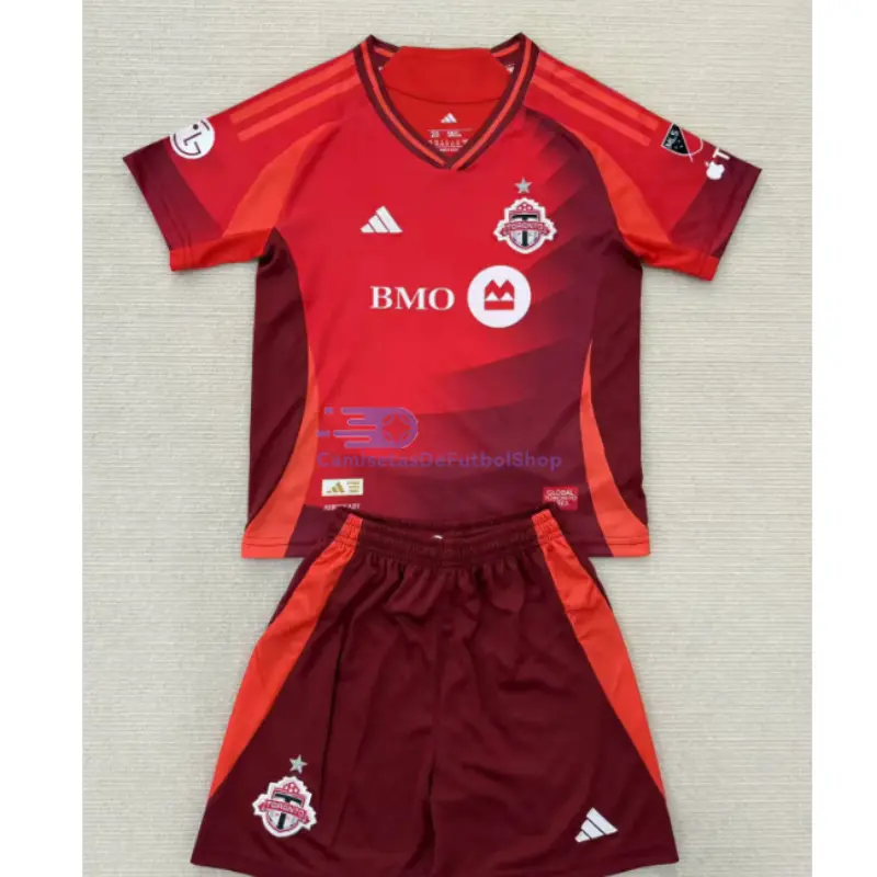 Camiseta Toronto 2025/2026 1ª Equipación Rojo Niño Kit