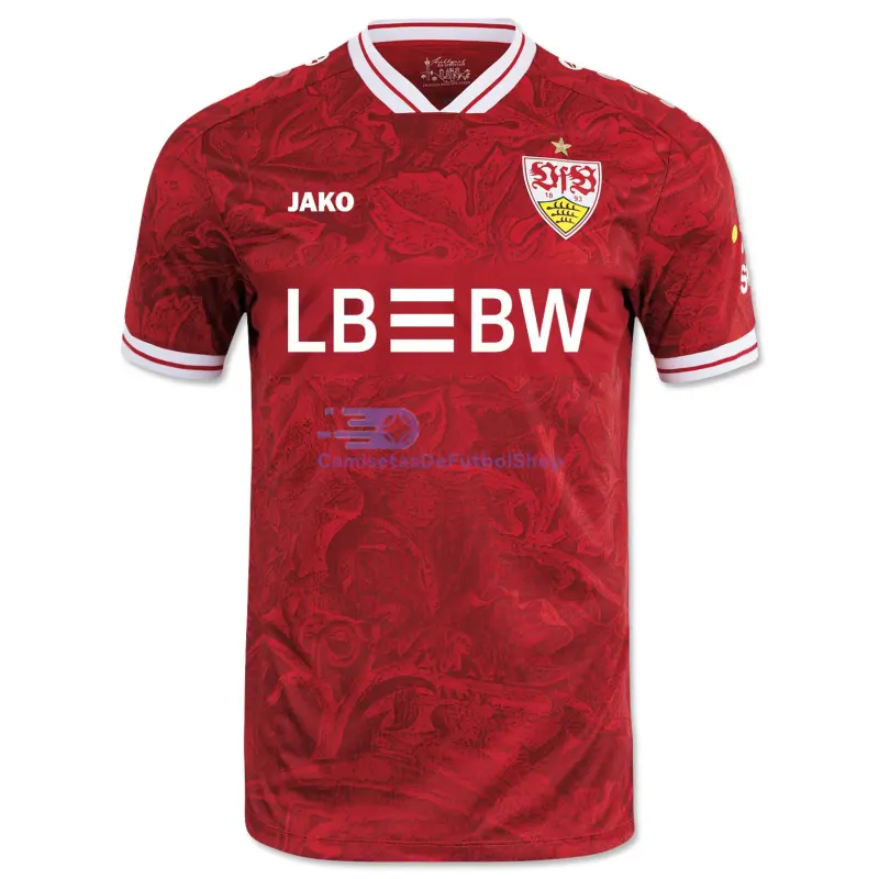 Camiseta VfB Stuttgart 2025/2026 2ª Equipación Rojo