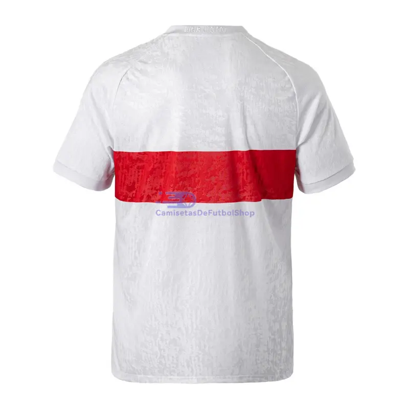 Camiseta VfB Stuttgart 2025/2026 Blanco Edición Aniversario