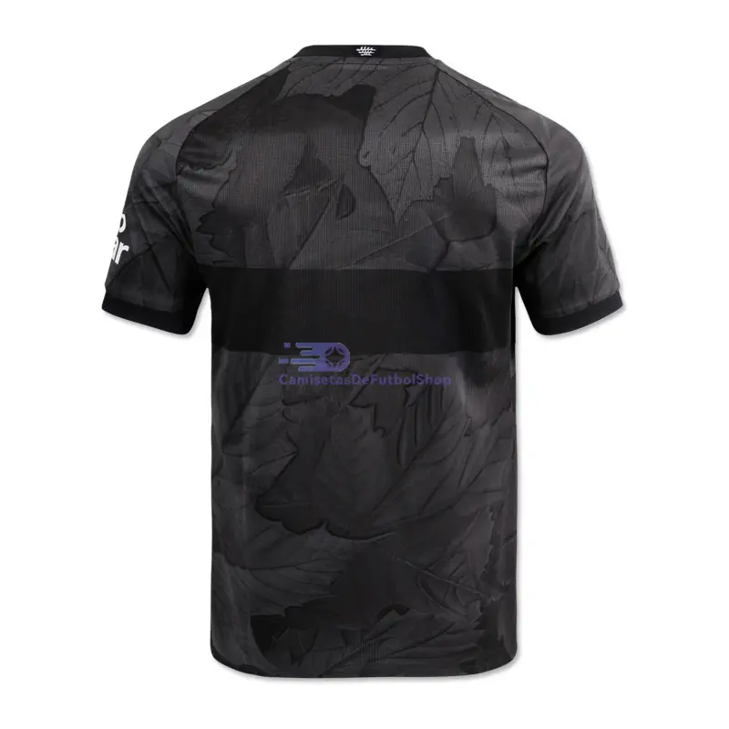 Camiseta VfB Stuttgart 2025/2026 3ª Equipación Gris/Negro