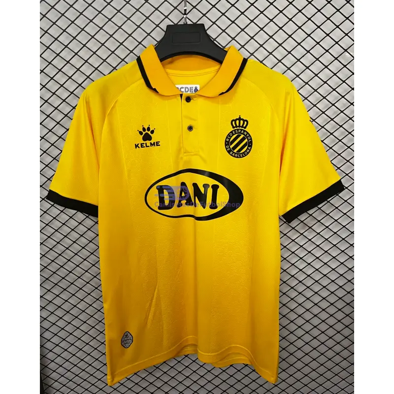 Camiseta Espanyol 125 Aniversario Edición 2025/26 Amarillo