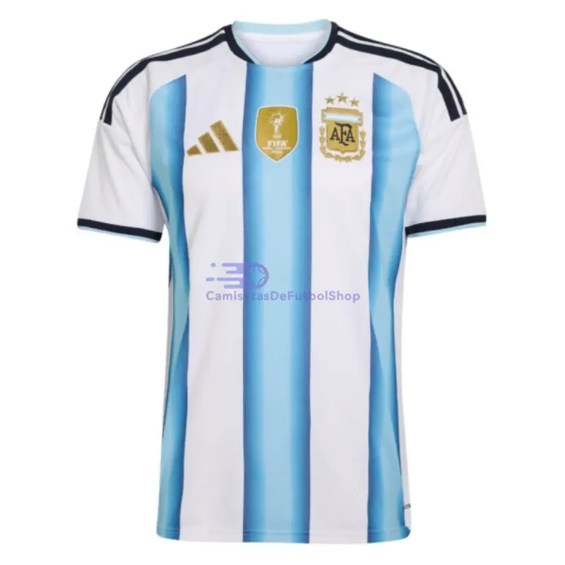 Camiseta Argentina Mundial 2026 1ª Equipación Azul/Blanco con FIFA2022