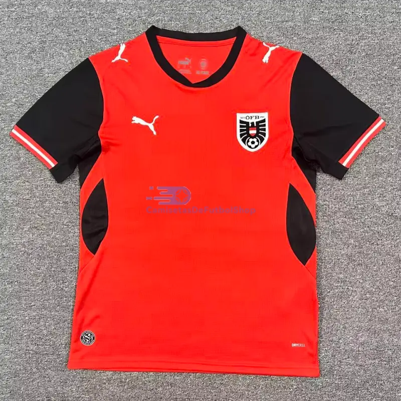 Camiseta Austria 1ª Equipación Mundial 2026 Rojo