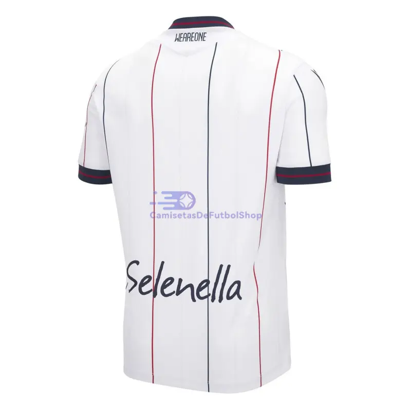 Camiseta Bologna 2025/2026 2ª Equipación Blanco