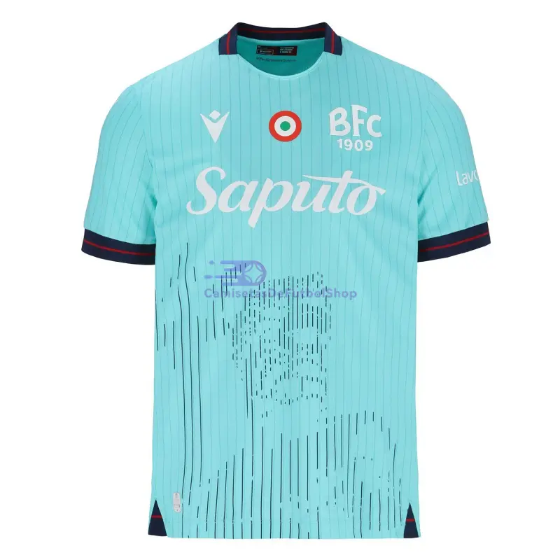 Camiseta Bologna 2025/2026 3ª Equipación Azul Claro
