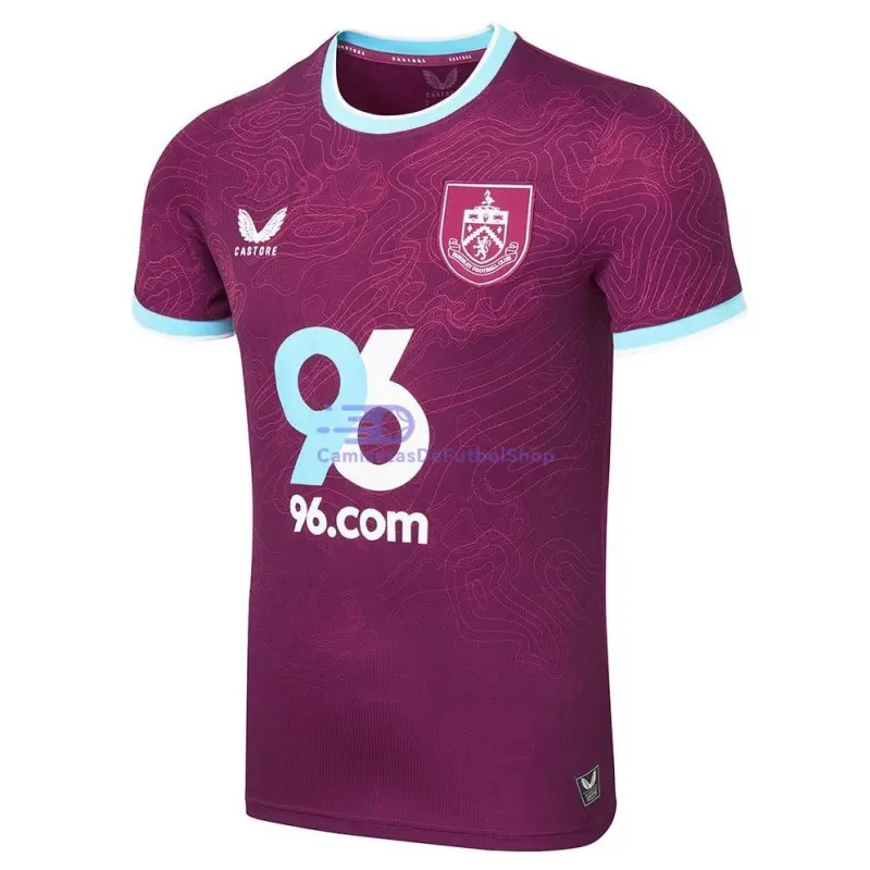 Camiseta Burnley FC 2025/2026 1ª Equipación Borgoña