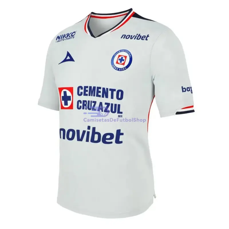 Camiseta Cruz Azul 2025/2026 2ª Equipación Gris