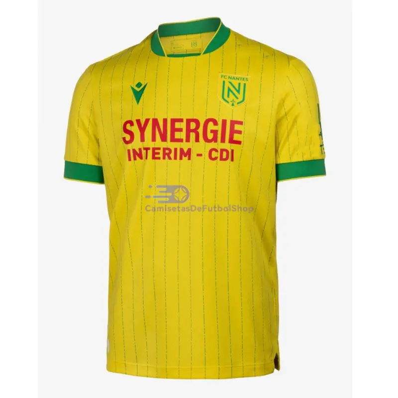 Camiseta FC Nantes 2025/2026 1ª Equipación Amarillo