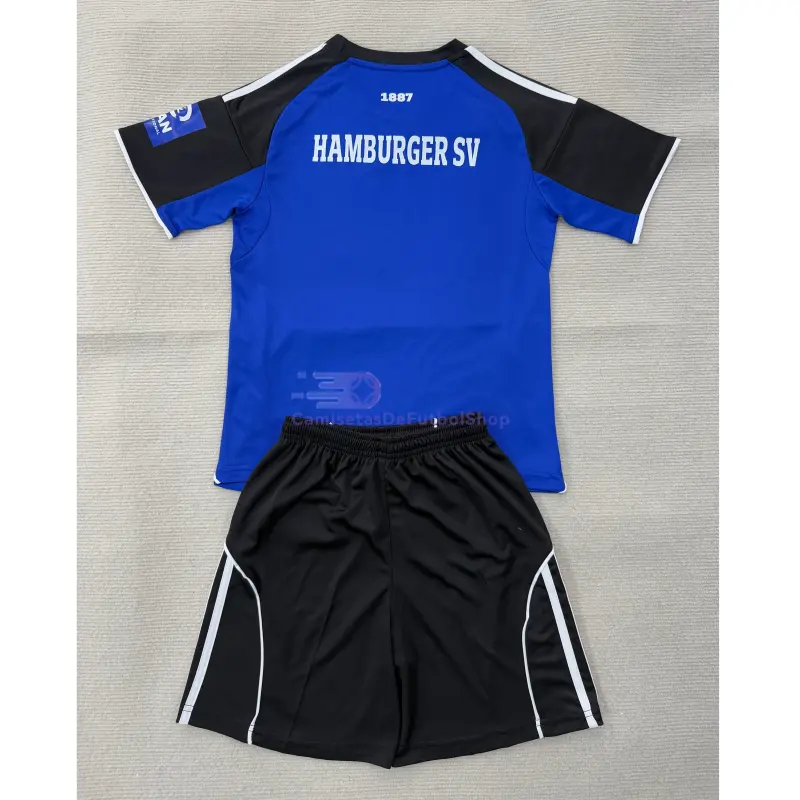 Camiseta Hamburger SV 2ª Equipación 2025/2026 Azul Niño Kit