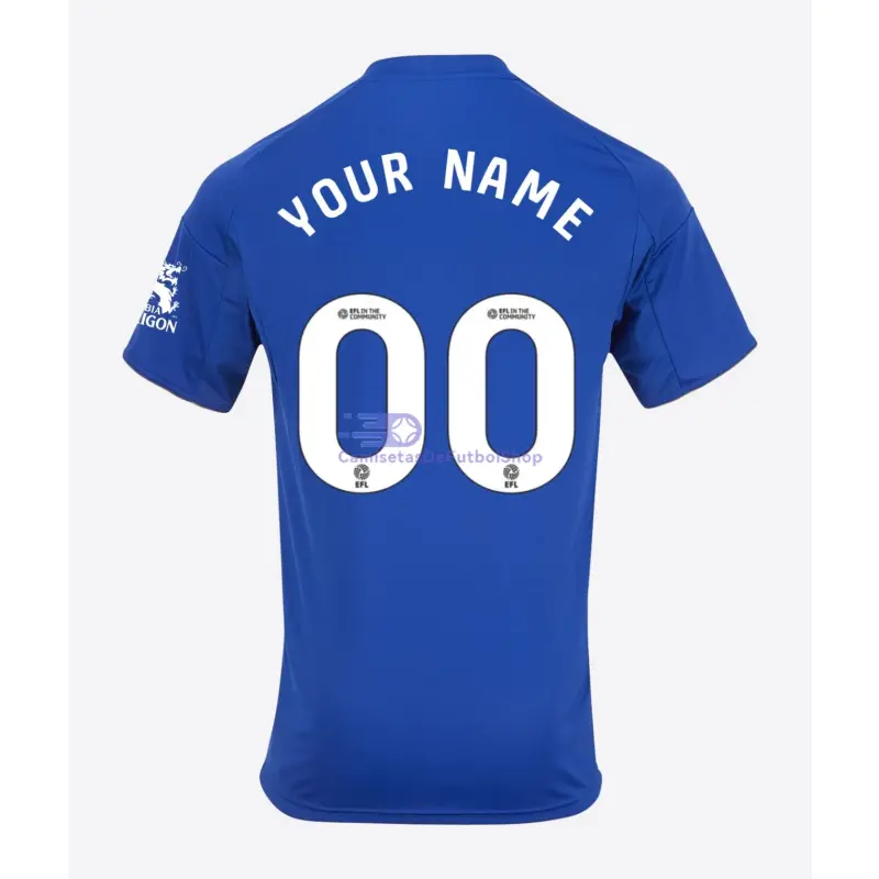 Camiseta Leicester City 2025/2026 1ª Equipación Azul/Blanco