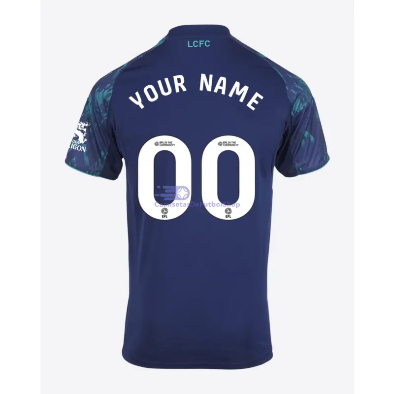 Camiseta Leicester City 2025/2026 2ª Equipación Azul/Azul Marino