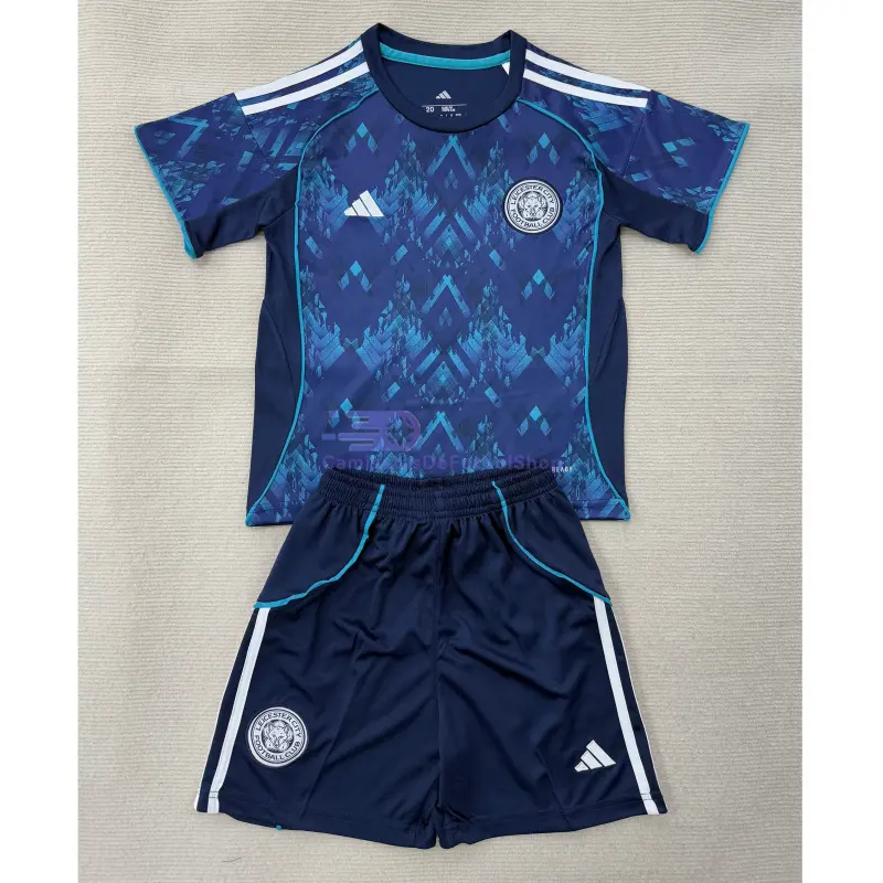 Camiseta Leicester City 2025/2026 2ª Equipación Azul/Azul Marino