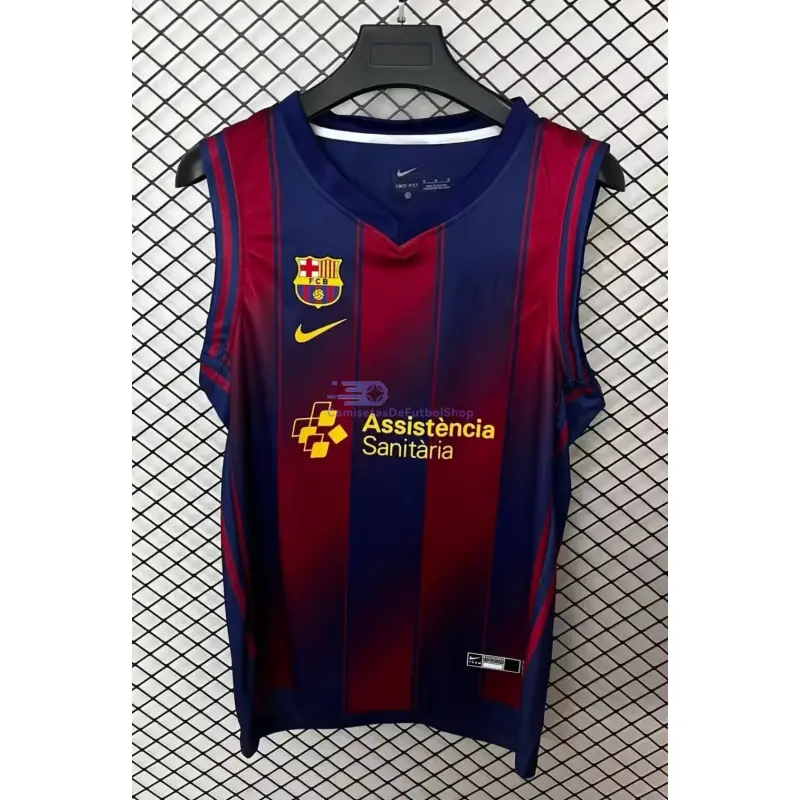 Camiseta Baloncesto Barcelona 2025/26 1ª Equipación Rojo/Azul