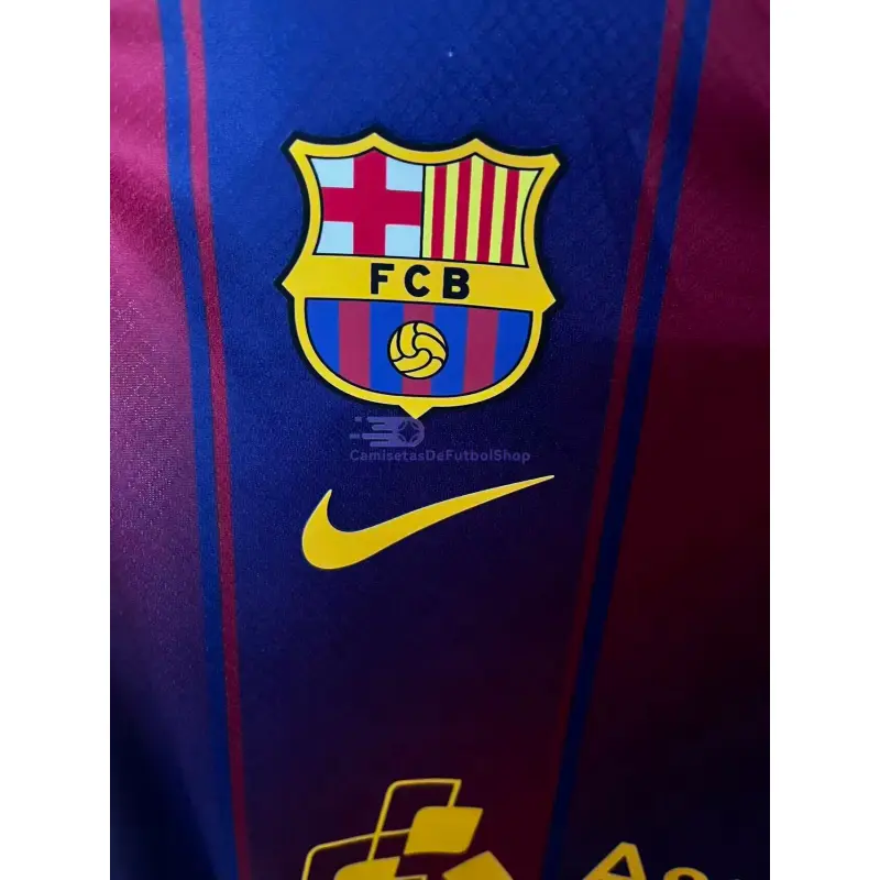 Camiseta Baloncesto Barcelona 2025/26 1ª Equipación Rojo/Azul