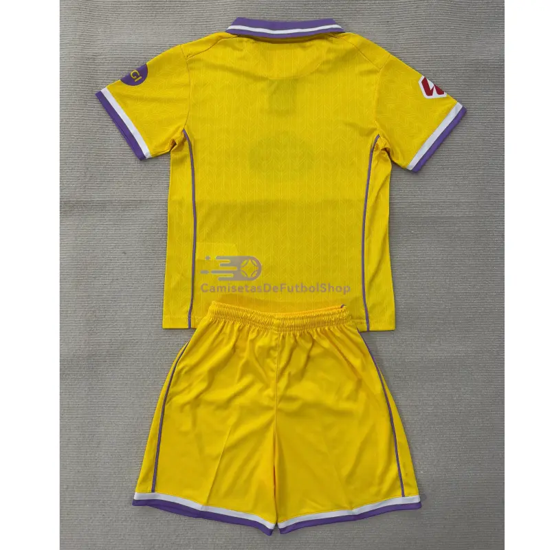 Camiseta Real Valladolid 2025/2026 3ª Equipación Amarillo con Parche La Liga