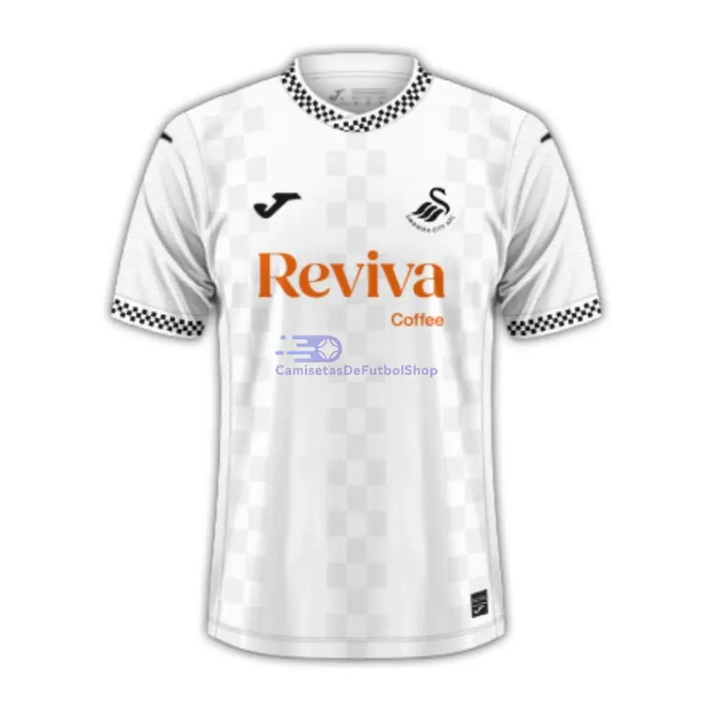 Camiseta Swansea City 2025/2026 1ª Equipación Blanco