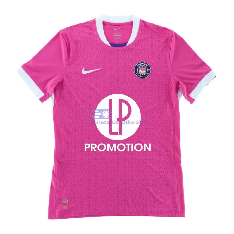 Camiseta Toulouse FC 2025/2026 2ª Equipación Rosa