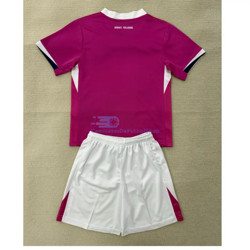 Camiseta Toulouse FC 2025/2026 2ª Equipación Rosa Niño Kit