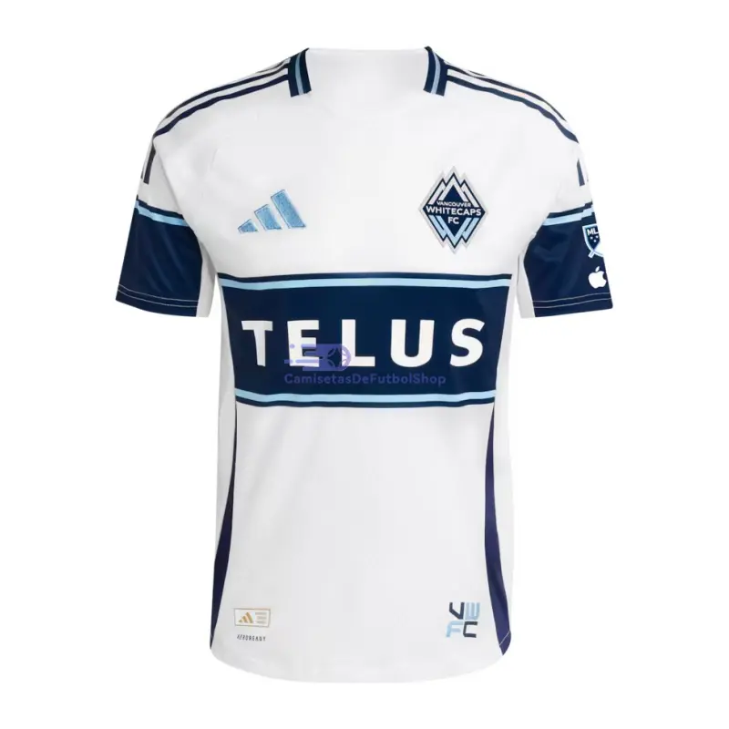 Camiseta Vancouver Whitecaps 2025/2026 1ª Equipación Blanco