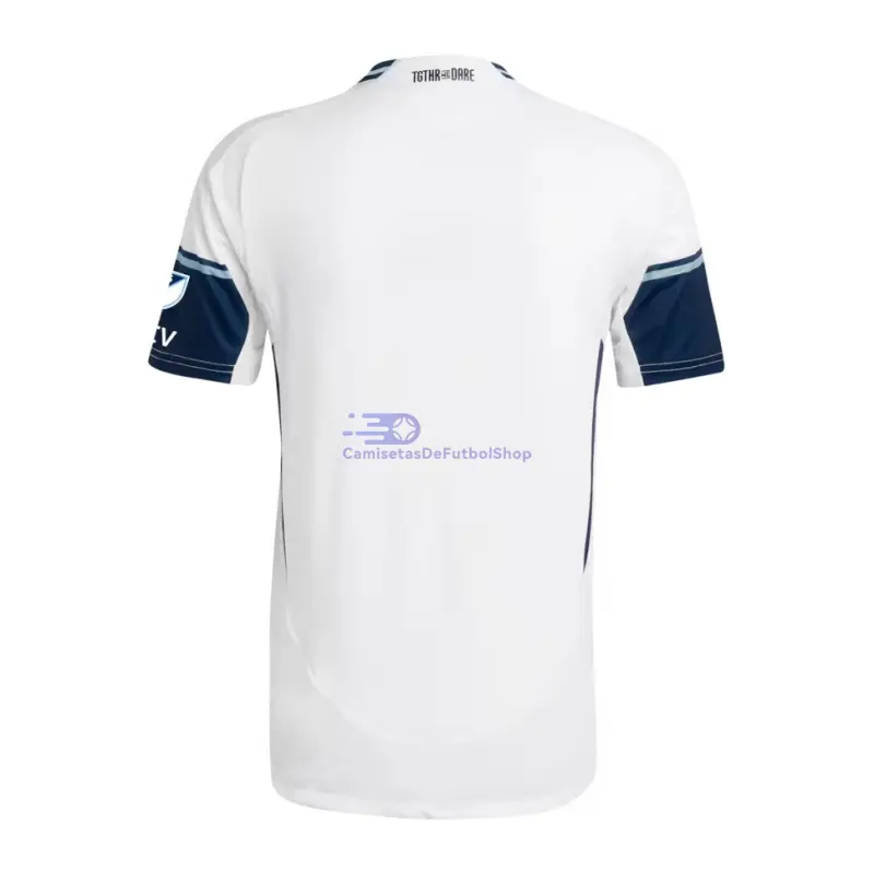 Camiseta Vancouver Whitecaps 2025/2026 1ª Equipación Blanco