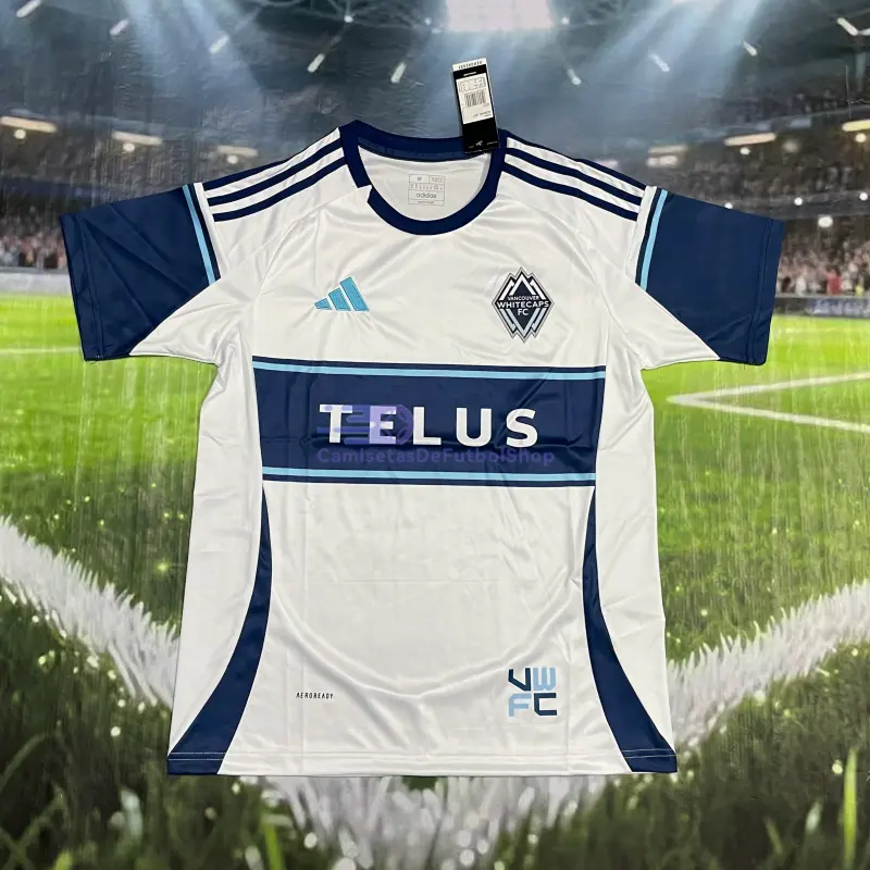 Camiseta Vancouver Whitecaps 2025/2026 1ª Equipación Blanco