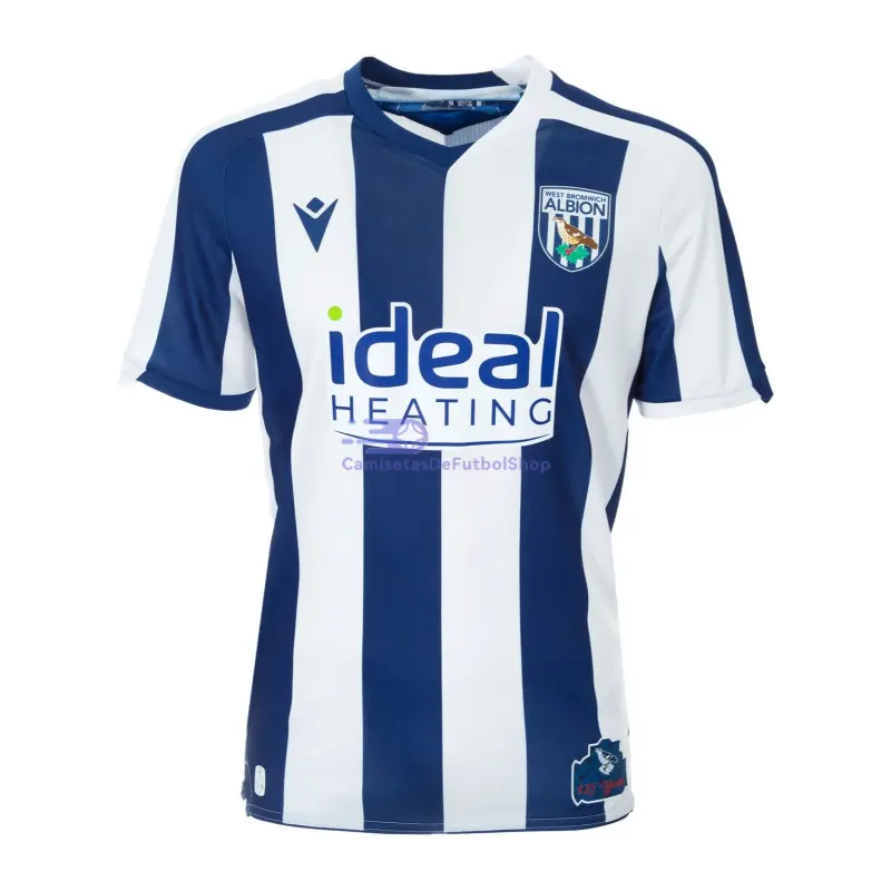 Camiseta West Bromwich Albion 2025/2026 1ª Equipación Azul/Blanco