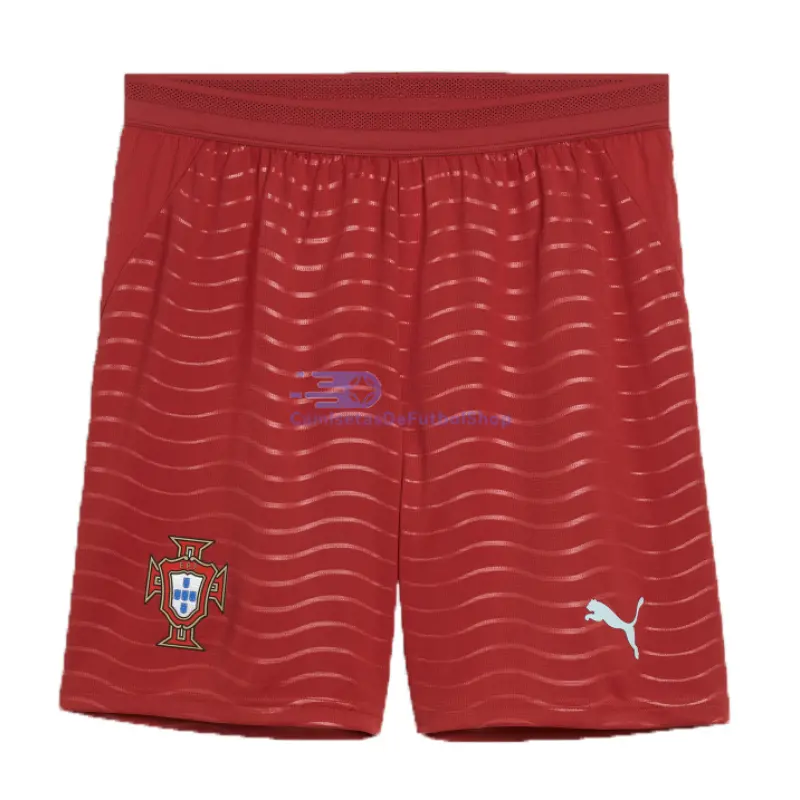 Pantalón Corto Portugal 2026 1ª Equipación Mundial Rojo