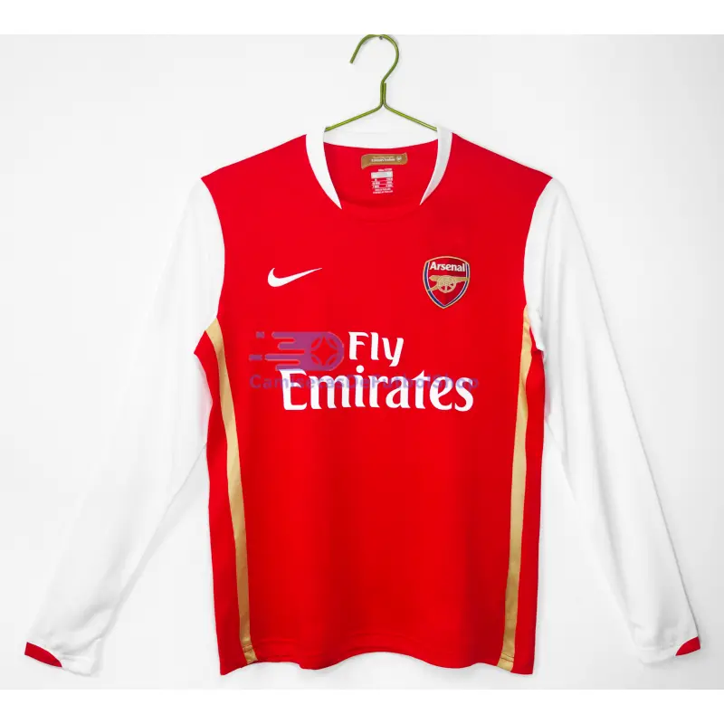 Camiseta Arsenal 2006/07 1ª Equipación Retro ML Rojo