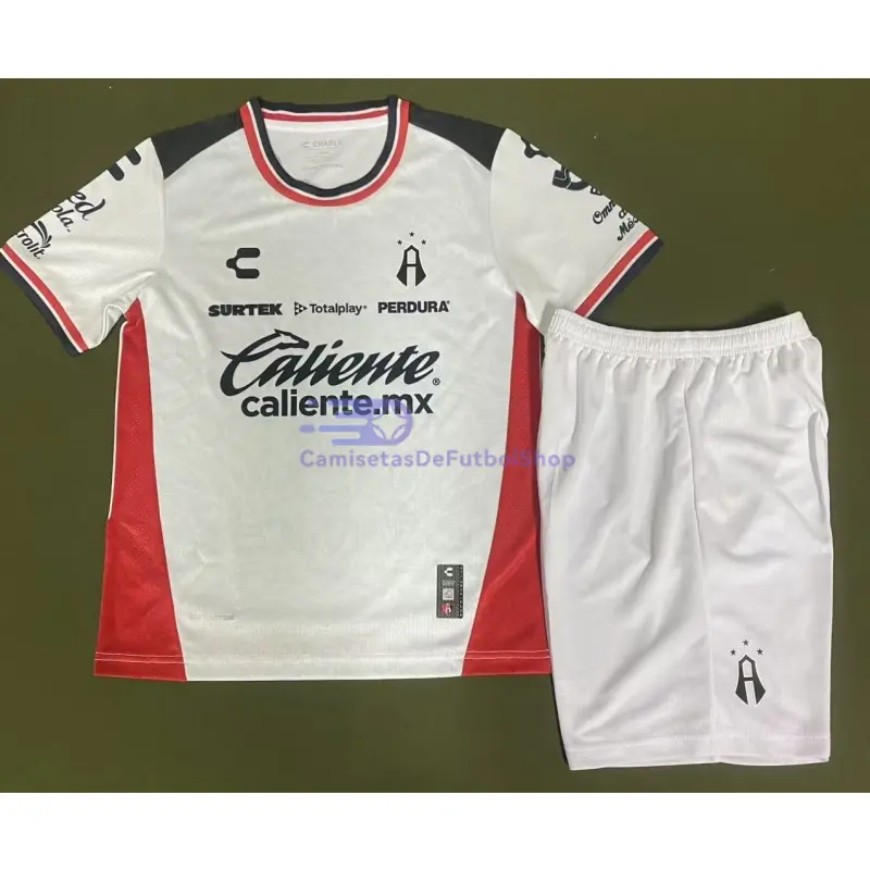 Camiseta Atlas FC 2025/2026 2ª Equipación Blanco Niño Kit