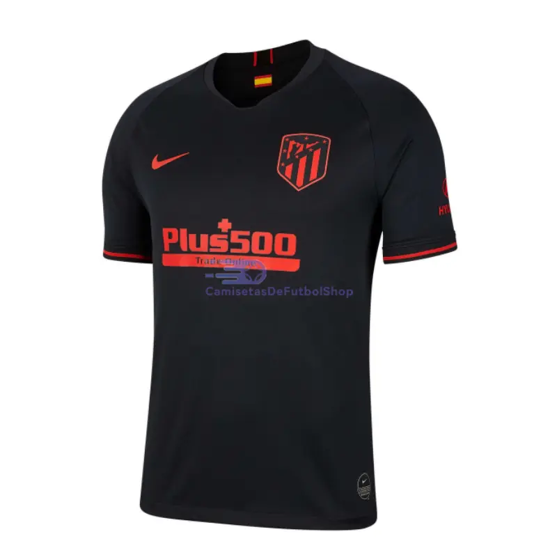 Camiseta Atlético de Madrid 2019/20 2ª Equipación Retro Negro