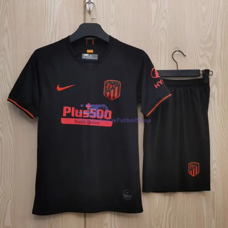 Camiseta Atlético de Madrid 2019/20 2ª Equipación Retro Negro