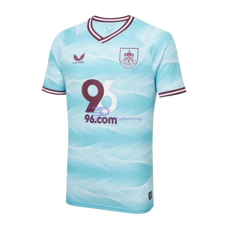 Camiseta Burnley FC 2025/2026 2ª Equipación Azul Claro