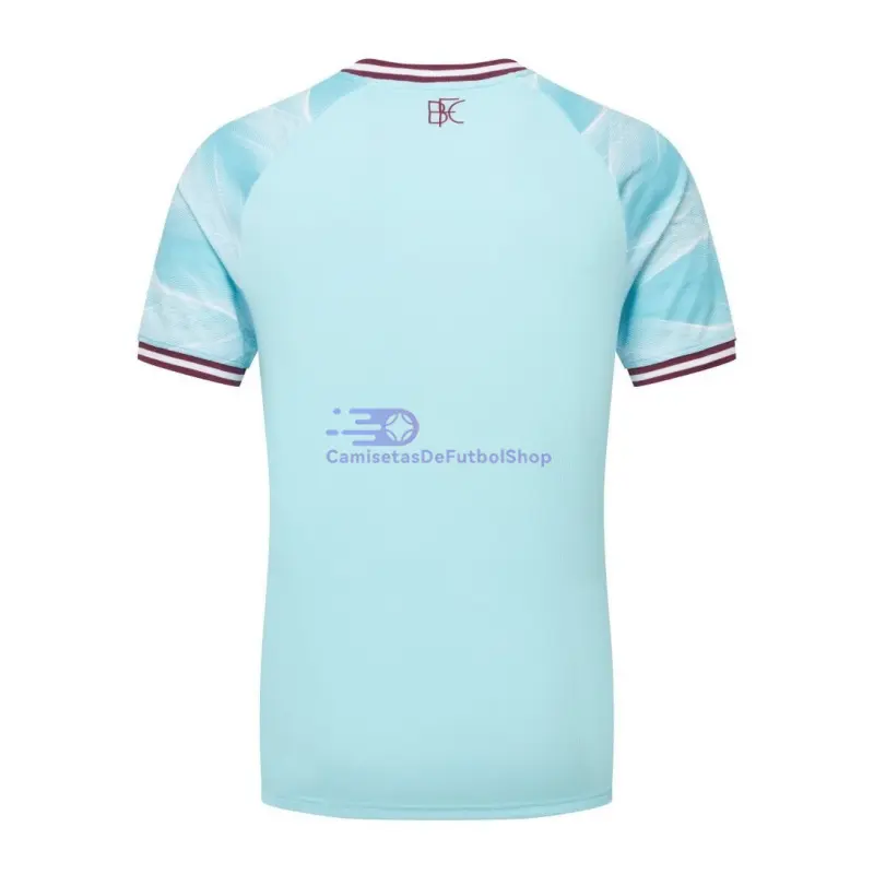 Camiseta Burnley FC 2025/2026 2ª Equipación Azul Claro