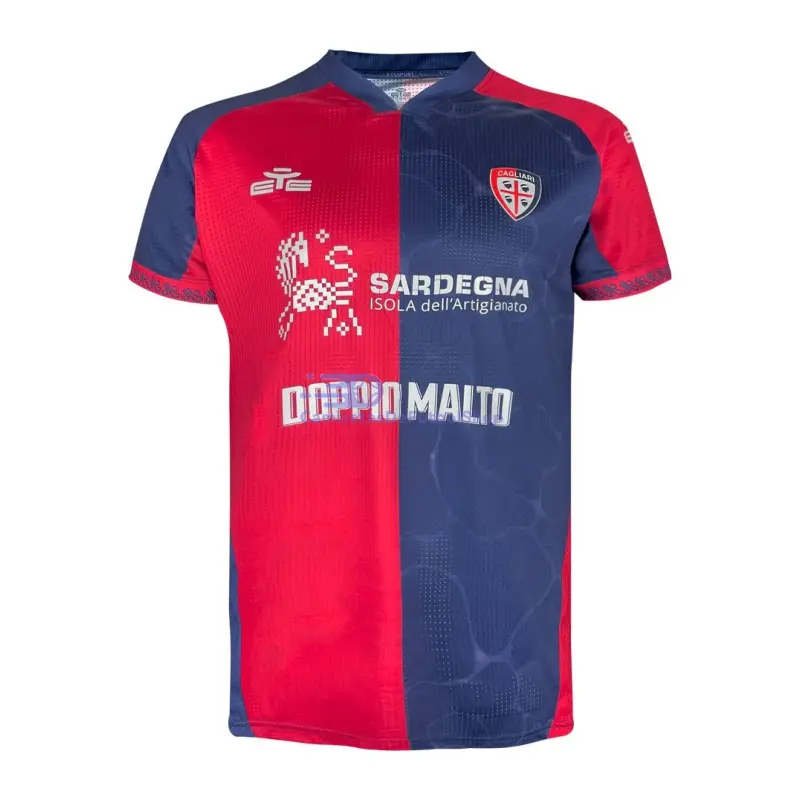 Camiseta Cagliari Calcio 2025/2026 1ª Equipación Rojo/Azul