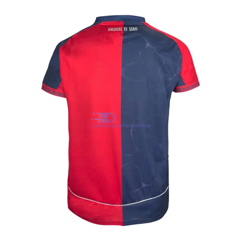 Camiseta Cagliari Calcio 2025/2026 1ª Equipación Rojo/Azul