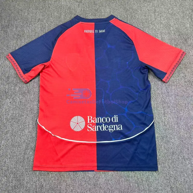 Camiseta Cagliari Calcio 2025/2026 1ª Equipación Rojo/Azul