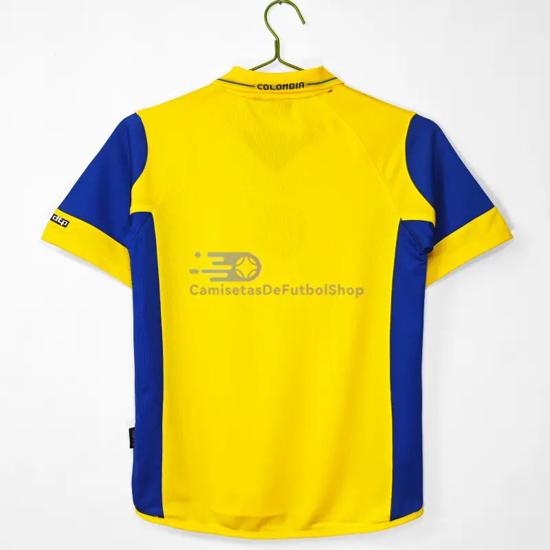 Camiseta Colombia 2003/05 1ª Equipación Retro Amarillo