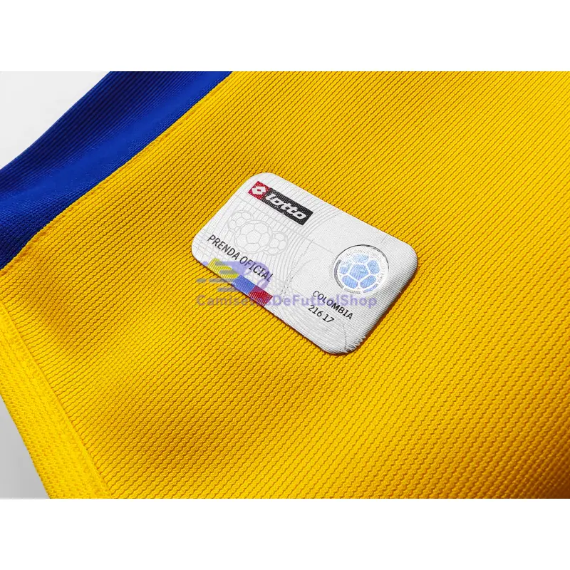 Camiseta Colombia 2003/05 1ª Equipación Retro Amarillo
