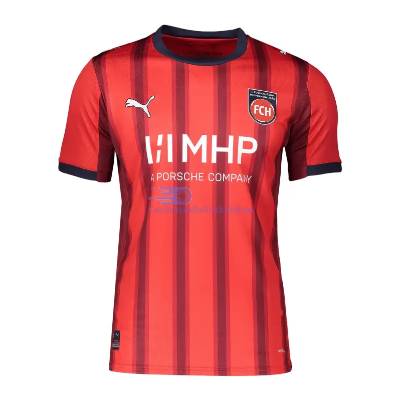 Camiseta FC Heidenheim 2025/2026 1ª Equipación Rojo
