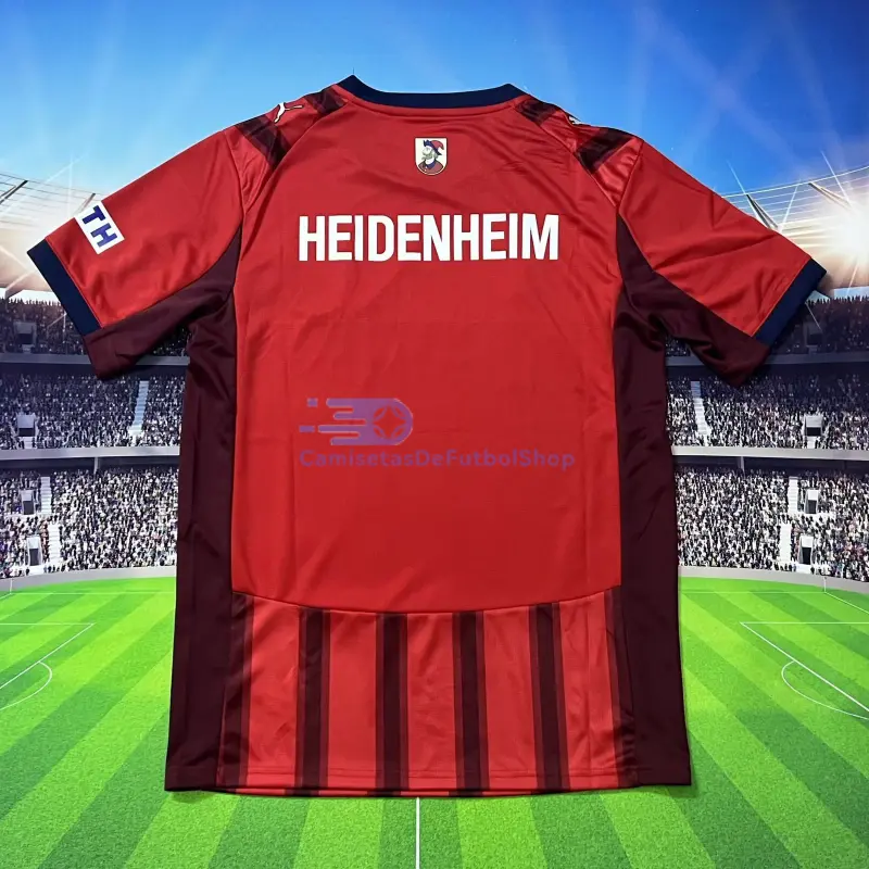 Camiseta FC Heidenheim 2025/2026 1ª Equipación Rojo