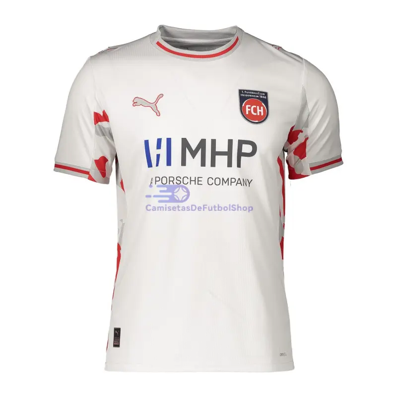 Camiseta FC Heidenheim 2025/2026 3ª Equipación Blanco