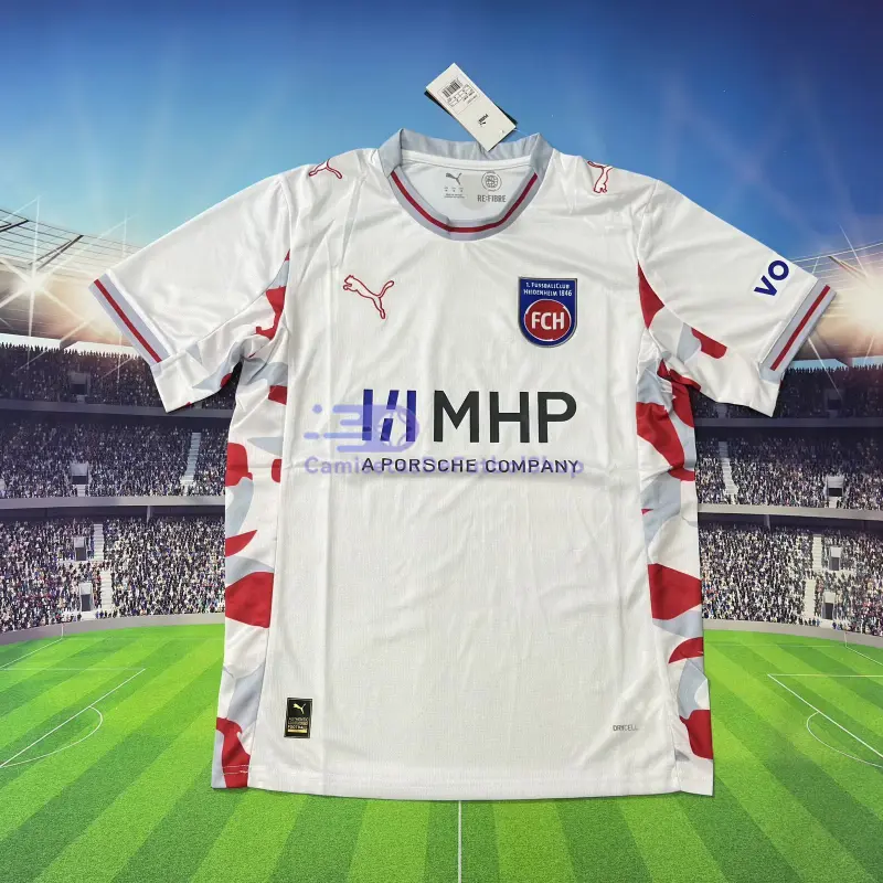 Camiseta FC Heidenheim 2025/2026 3ª Equipación Blanco