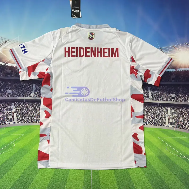 Camiseta FC Heidenheim 2025/2026 3ª Equipación Blanco