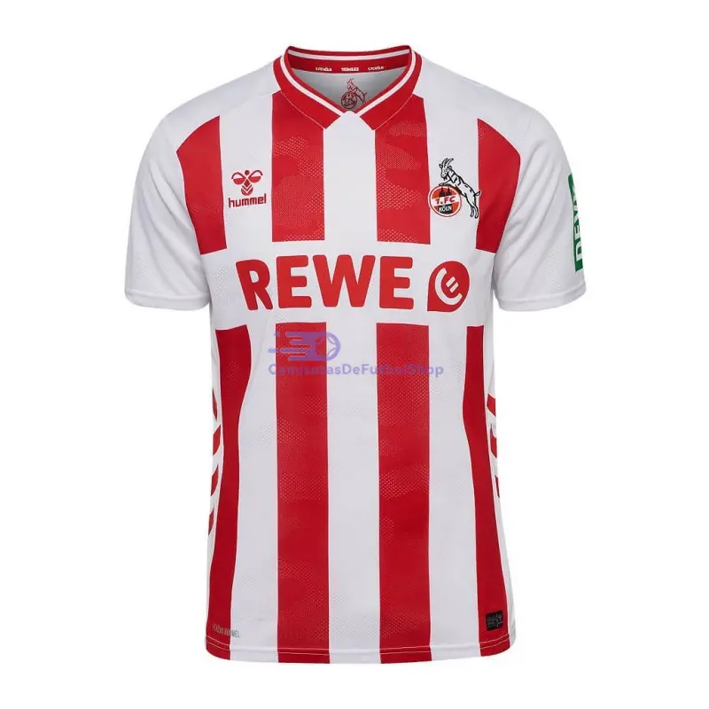 Camiseta FC Köln 2025/2026 1ª Equipación Rojo/Blanco
