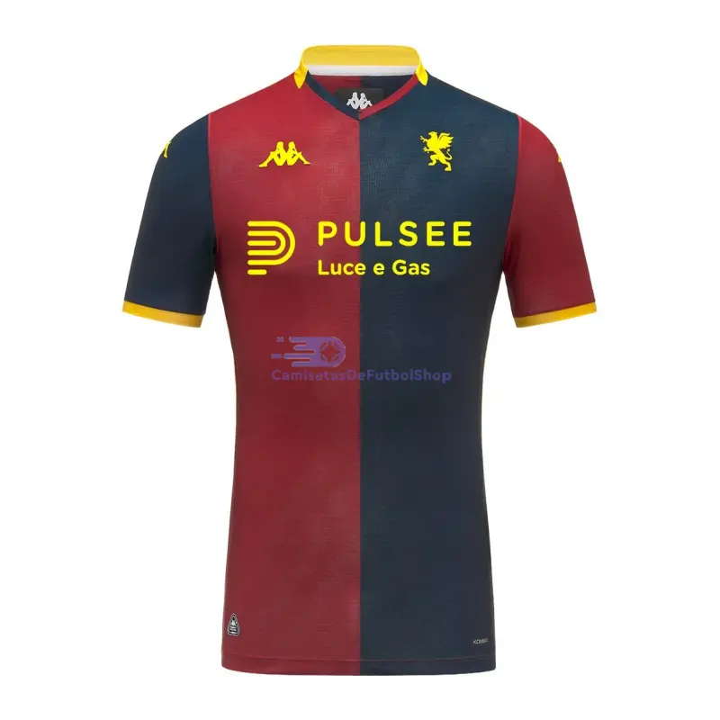 Camiseta Genoa CFC 2025/2026 1ª Equipación Rojo/Azul