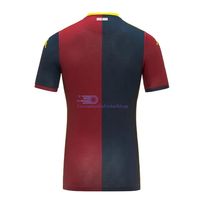 Camiseta Genoa CFC 2025/2026 1ª Equipación Rojo/Azul