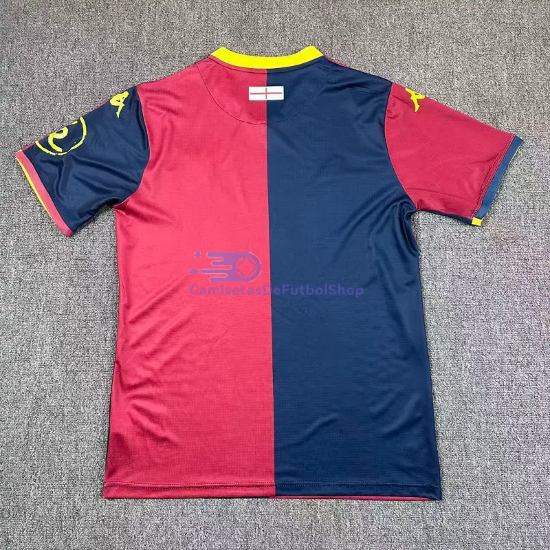 Camiseta Genoa CFC 2025/2026 1ª Equipación Rojo/Azul