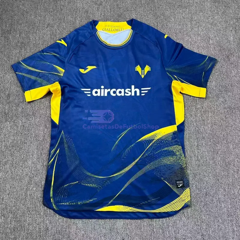 Camiseta Hellas Verona 2025/2026 1ª Equipación Azul Marino