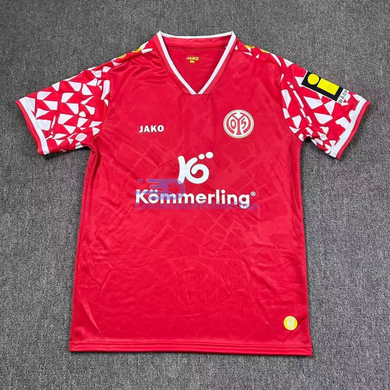 Camiseta Mainz 05 2025/2026 1ª Equipación Rojo